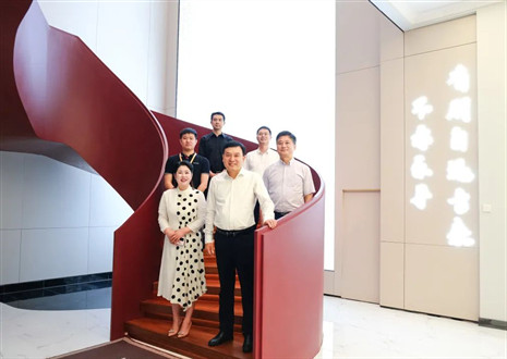热烈欢迎省委统战部张部长一行莅临九游会官网家居股份有限公司指导工作！