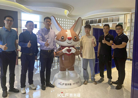 热烈欢迎中国建博会领导一行莅临j9九游会官网科技股份有限公司参观指导！